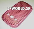 Silikónový obal Samsung Galaxy Fame - Diamond červená