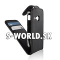 Kožený obal Samsung Galaxy Mini 2 - Chic Eko čierna