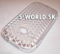 Silikónový obal Samsung Galaxy Young - Diamond priesvitná