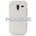 Zadný kryt Samsung Galaxy Ace 2 - Leather biela