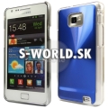 Zadný kryt Samsung Galaxy S II - Aluminium modrá