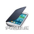 Kožený obal Samsung Galaxy S3 Mini - Flip Cover TM modrá