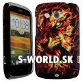 Zadný kryt HTC Desire C - Burning Tiger