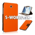Kožený obal Samsung Galaxy Note 8.0 N5100 - CC Slots oranžová
