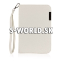 Kožený obal Samsung Galaxy Note 8.0 N5100 - Wallet Strap biela
