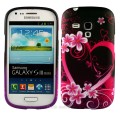 Silikónový obal Samsung Galaxy S3 Mini - Love Heart