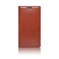 Kožený obal Samsung Galaxy S4 - Leather Flip hnedá