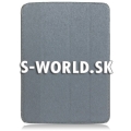 Kožený obal Samsung Galaxy Tab 3 10.1 - Book šedá