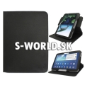 Kožený obal Samsung Galaxy Tab 3 10.1 - Rotate Wallet čierna