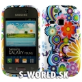 Silikónový obal Samsung Galaxy Young - Funky Flower