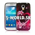 Silikónový obal Samsung Galaxy S4 Mini - Love Heart