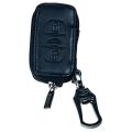 Kožený obal so zipsom čierny pre kľúč Citroen