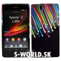 Silikónový obal Sony Xperia Z - Meteor čierna