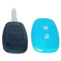 Silikónový obal pre kľúč Renault modrý