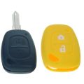 Silikónový obal pre kľúč Renault žltý