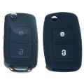 Silikónový obal pre kľúč Škoda/VW/Seat čierny