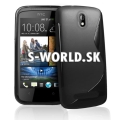 Silikónový obal HTC Desire 500 - TPU čierna