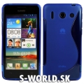 Silikónový obal Huawei Ascend G510 - TPU modrá