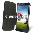 Kožený obal Samsung Galaxy S4 - Wallet Ultra Slim - čierna