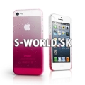 Zadný kryt iPhone 5 - Raindrop ružová