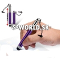 Dotykové pero Extendable Stylus - kapacitné displeje fialová