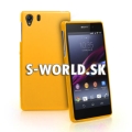 Silikónový obal Sony Xperia Z1 - Gel žltá
