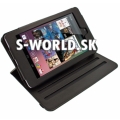 Kožený obal Asus Google Nexus 7 - Book čierna