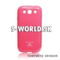 Silikónový obal iPhone 4 - Jelly Glittery - ružová