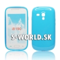 Silikónový obal Samsung Galaxy S3 Mini - Jelly modrá
