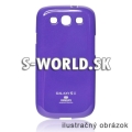 Silikónový obal Samsung Galaxy S3 Mini - Jelly Glittery - fialová