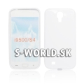Silikónový obal Samsung Galaxy S4 - Jelly biela