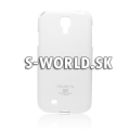 Silikónový obal Samsung Galaxy S4 - Jelly Glittery - biela