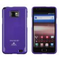 Silikónový obal Samsung Galaxy S II - Jelly Glittery - fialová