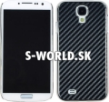 Zadný kryt Samsung Galaxy S4 - Carbon Alu - čierna