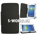 Kožený obal Samsung Galaxy Tab 3 7.0 - Folio čierna