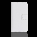 Kožený obal LG Google Nexus 4 - Wallet Stand - biela