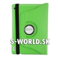 Kožený obal Acer A1-810 - Rotate zelená