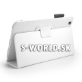 Kožený obal LG G Pad 8.3 W500 - Stand biela