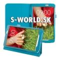 Kožený obal LG G Pad 8.3 W500 - Stand modrá