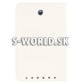 Kožený obal Asus MeMO Pad HD 7 ME173X - Stand biela