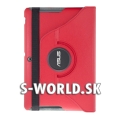 Kožený obal Asus MeMO Pad 10 ME102A - Rotate červená