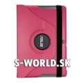 Kožený obal Asus MeMO Pad 10 ME102A - Rotate ružová