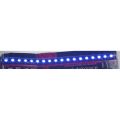 LED pásik vodeodolný s 18 LED, modrý 12V, 36 cm