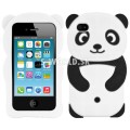 Silikónový obal iPhone 4 - Panda