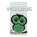 Kožený obal Sony Xperia Z1 - Owl Flip - Design 2