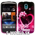 Silikónový obal HTC Desire 500 - Love Heart