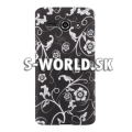 Silikónový obal Huawei Ascend Y530 - Swirl - čierna