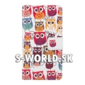 Kožený obal LG G2 Mini - Owl Wallet - Design 1