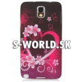Silikónový obal Samsung Galaxy Note III - Love Heart