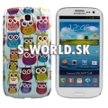 Zadný kryt Samsung Galaxy S3 - Owl - Design 1